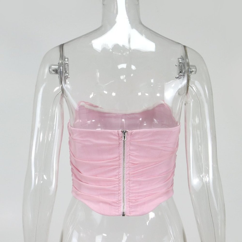 Mesh Bustier Corset - Picture 3 of 7